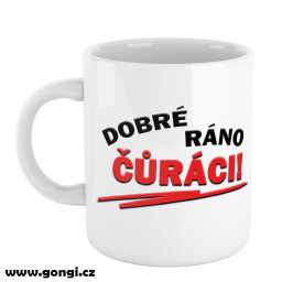 Hrnek 330 ml - Vulgarismus - Dobré ráno čůráci